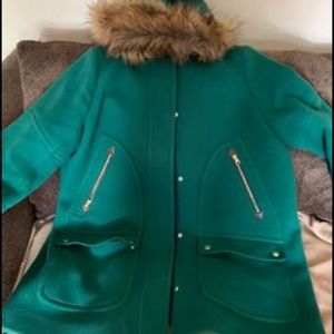 J. Crew Chateau Wool Parka